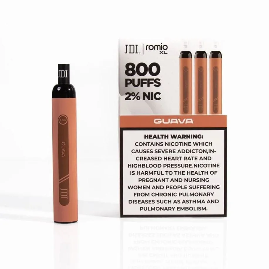 JDI Romio XL Disposable guava 2mg JDI Romio XL Disposable guava 2mg