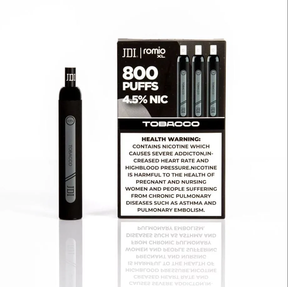 JDI Romio XL Tobacco 4.5mg JDI Romio XL Tobacco 4.5mg