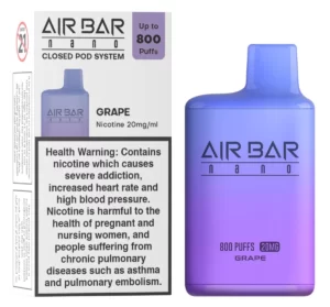 Air Bar Nano 800 Puffs Grape