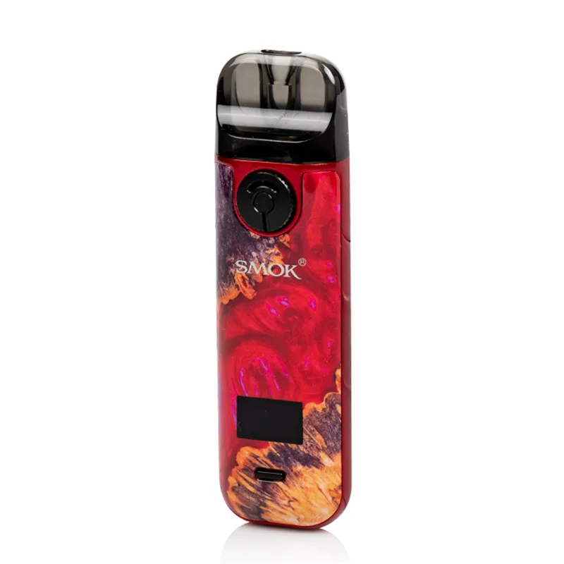 SMOK Novo 4 Pod 25W 800mAh red wood kuwait SMOK Novo 4 Pod 25W 800mAh red wood kuwait
