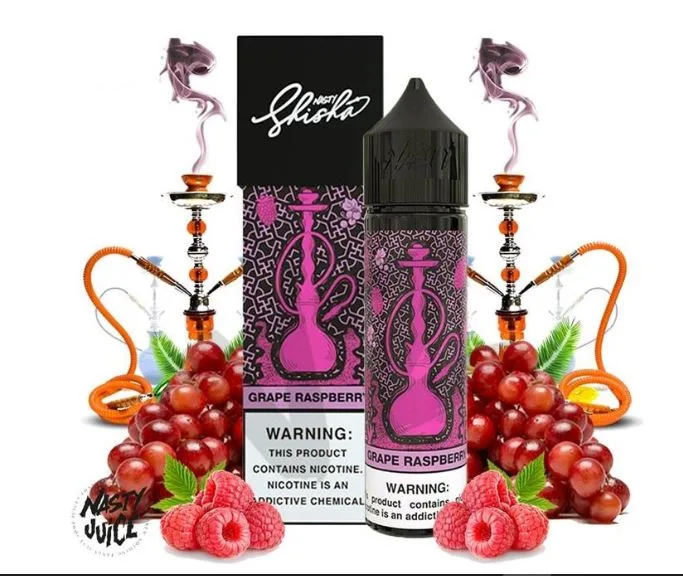 Nasty Shisha Grape Raspberry 60ml Nasty Shisha Grape Raspberry 60ml