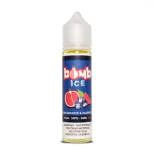 Bomb Pomegranate and Raspberry Ice 60ml 10 Bomb Pomegranate and Raspberry Ice 60ml