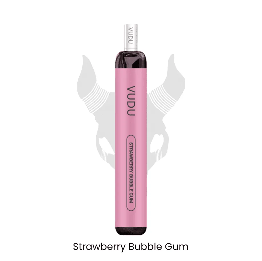 Vudu Disposable 2500 PUFF strawberry bubble gum KUWAIT Vudu Disposable 2500 PUFF strawberry bubble gum KUWAIT