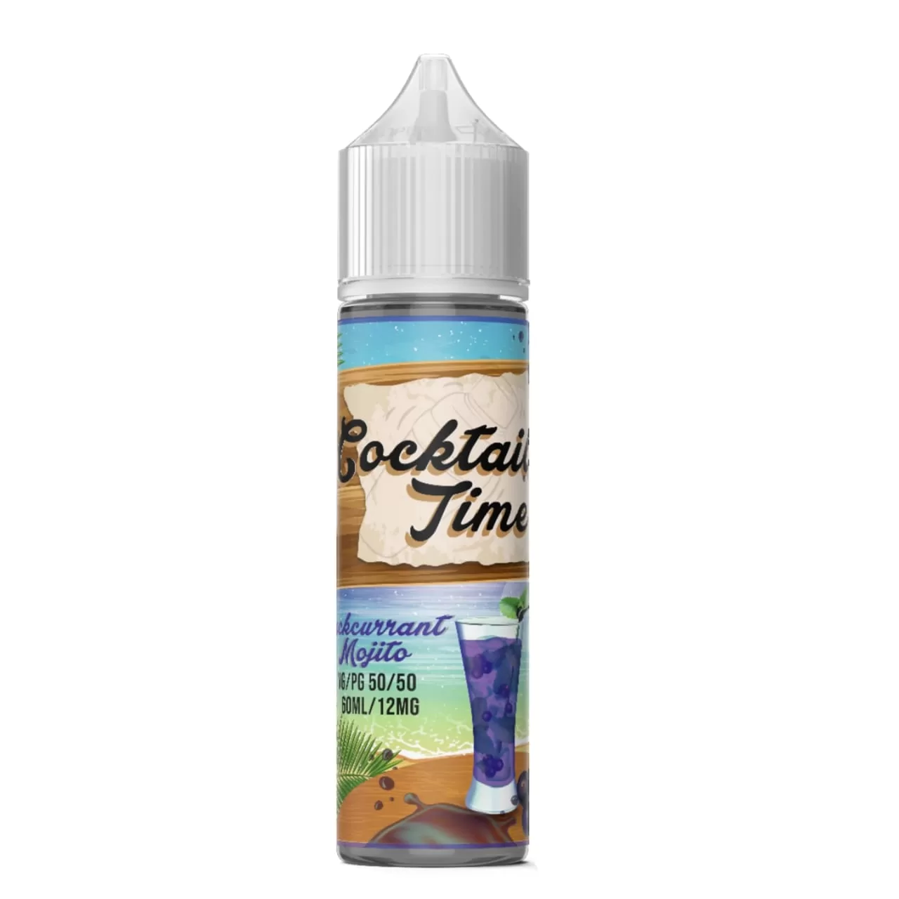 كوكتيل تايم بلاككورانت موجيتو 6mg 60ml