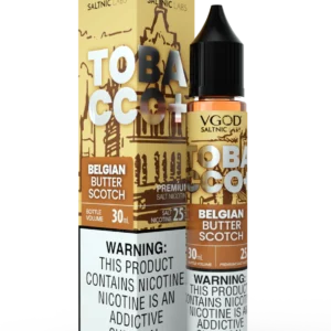 VGOD Salt Nic Labs Tobacco+ Belgian Butterscotch