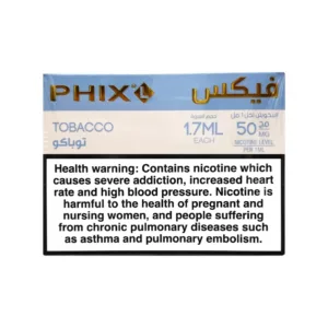 PHIX PODS TOBACCO ICE 50 MG