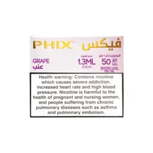 PHIX PODS GRAPE 50 mg
