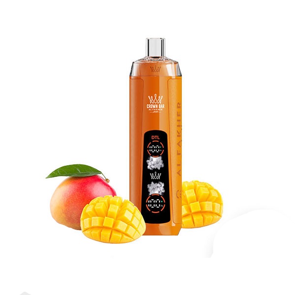 Vape-Al-Fakher-Crown-Bar-Pro-Mango-8000-Puffs Vape-Al-Fakher-Crown-Bar-Pro-Mango-8000-Puffs