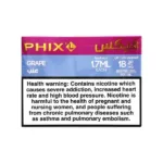 PHIX PODS GRAPE 18 MG