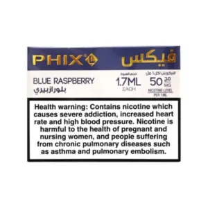 PHIX PODS BLUE RASPBERRY 2 PHIX PODS BLUE RASPBERRY