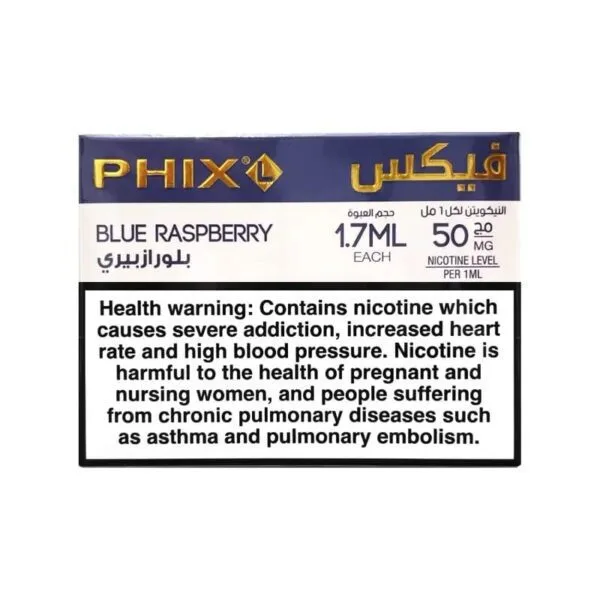 PHIX PODS BLUE RASPBERRY