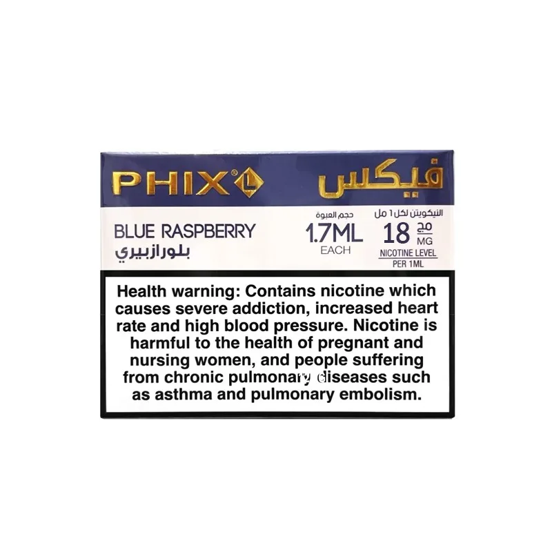 PHIX PODS BLUE RASPBERRY