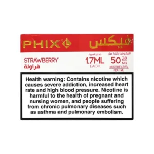 PHIX PODS STRAWBERRY 2 PHIX PODS STRAWBERRY
