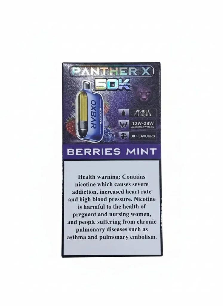 Oxbar Panther X 50000 Puffs - Berries Mint