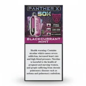 Oxbar Panther X 50000 Puffs - Black Currant Mint