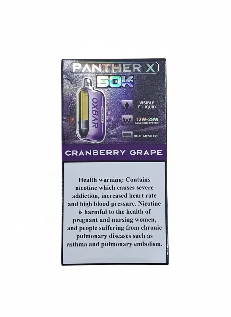 Oxbar Panther X 50000 Puffs - Cranberry Grape
