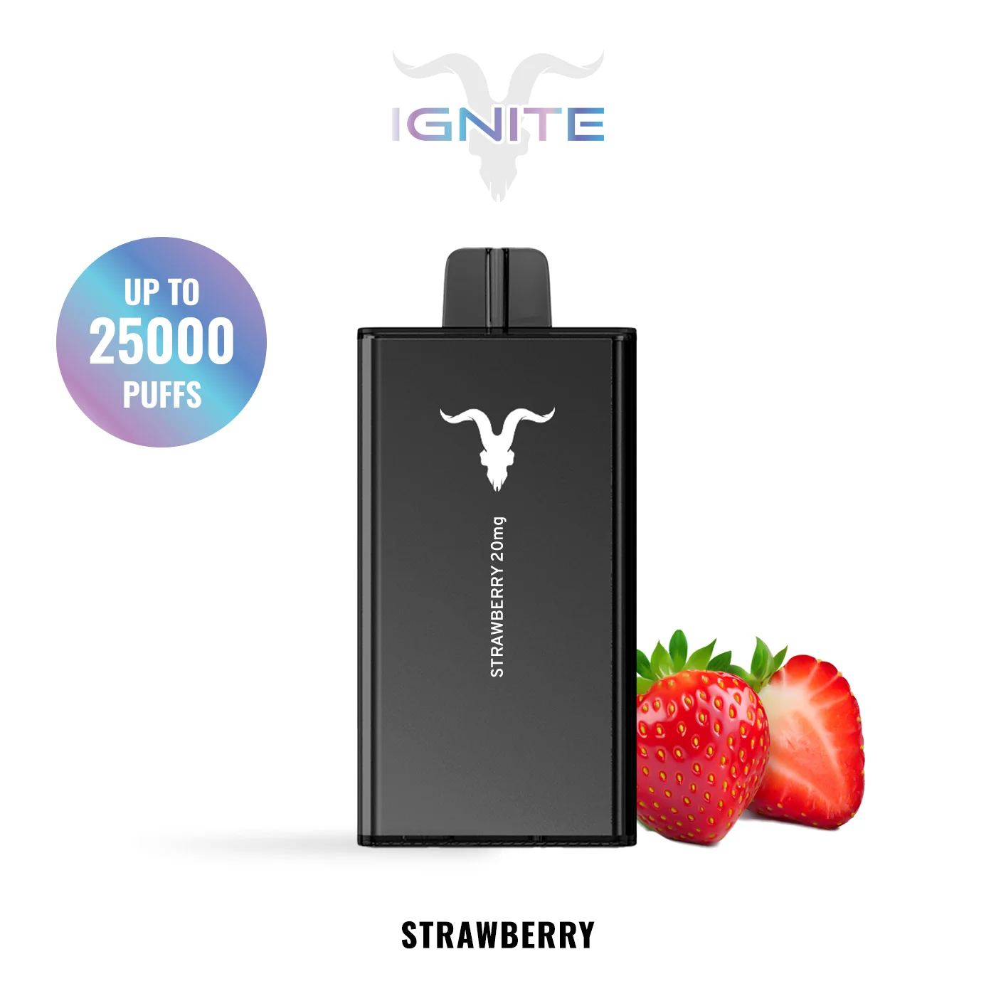إيجنايت في 250 - فراولة 1 إيجنايت في 250 - فراولة - Ignite V250 KUW Strawberry 20mg