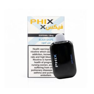 Phix X Disposable Black Grape